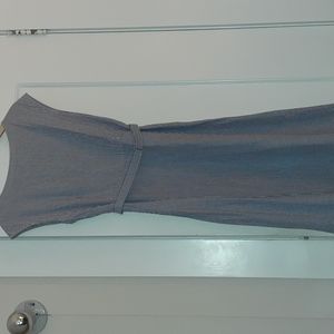 Uniqlo seersucker sleeveless dress for summer